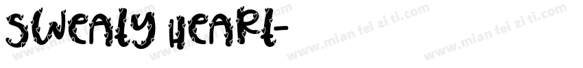 Sweaty Heart字体转换